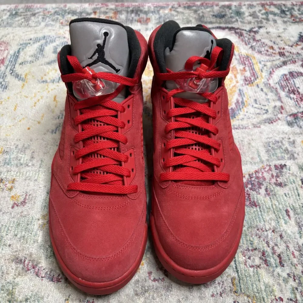 Nike Air Jordan 5 Retro Red Suede